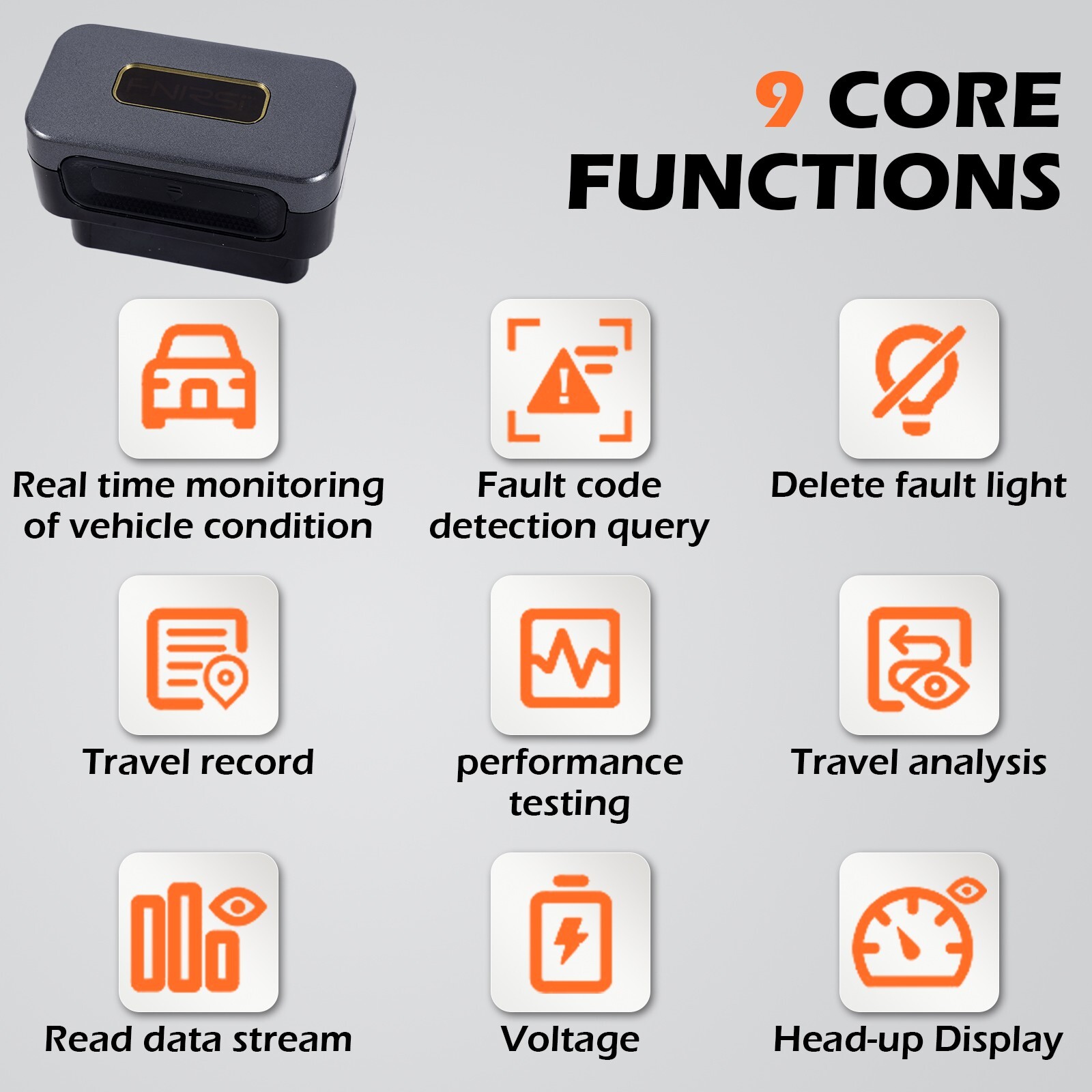 2025 NEW FNIRSI OBD2 Scanner Code Reader Full System Car Diagnostic Tool