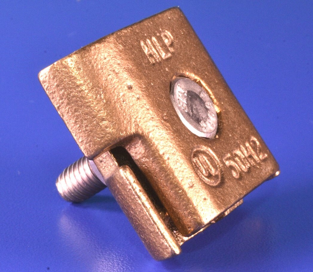 Harger HLP 1 Bolt Cable Tray Bronze & Stainless Grounding Connector Clamp