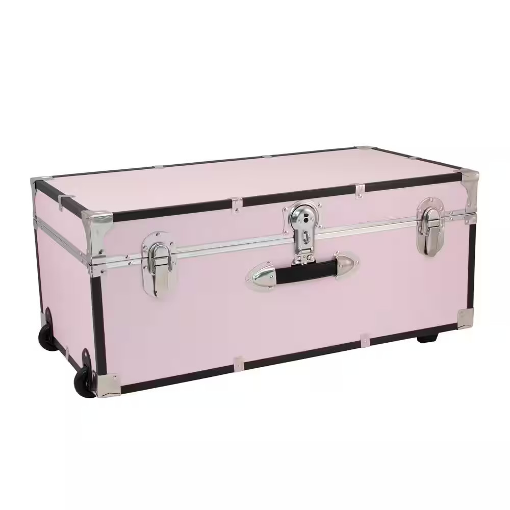 Seward Explorer 30 In. Trunk with Wheels & Lock, Blush