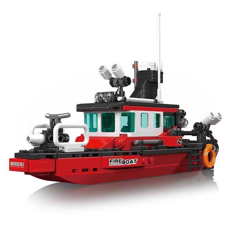 Mould King 10082 Fireboat Klemmbausteine 315+ Pcs Toy Bausatz-Neu-Ovp