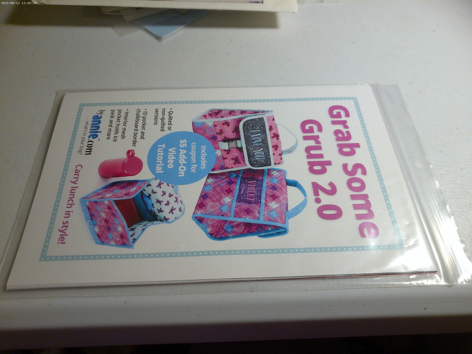 Grab Some Grub 2.0 By Annie (Pattern Only)