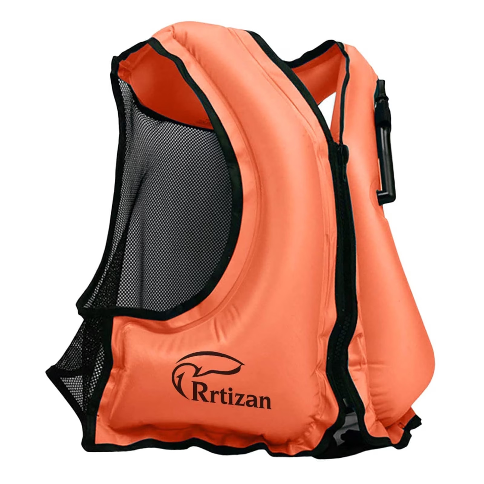 Rrtizan Adults Inflatable Swim Vest, Portable Snorkel Vest, S/M