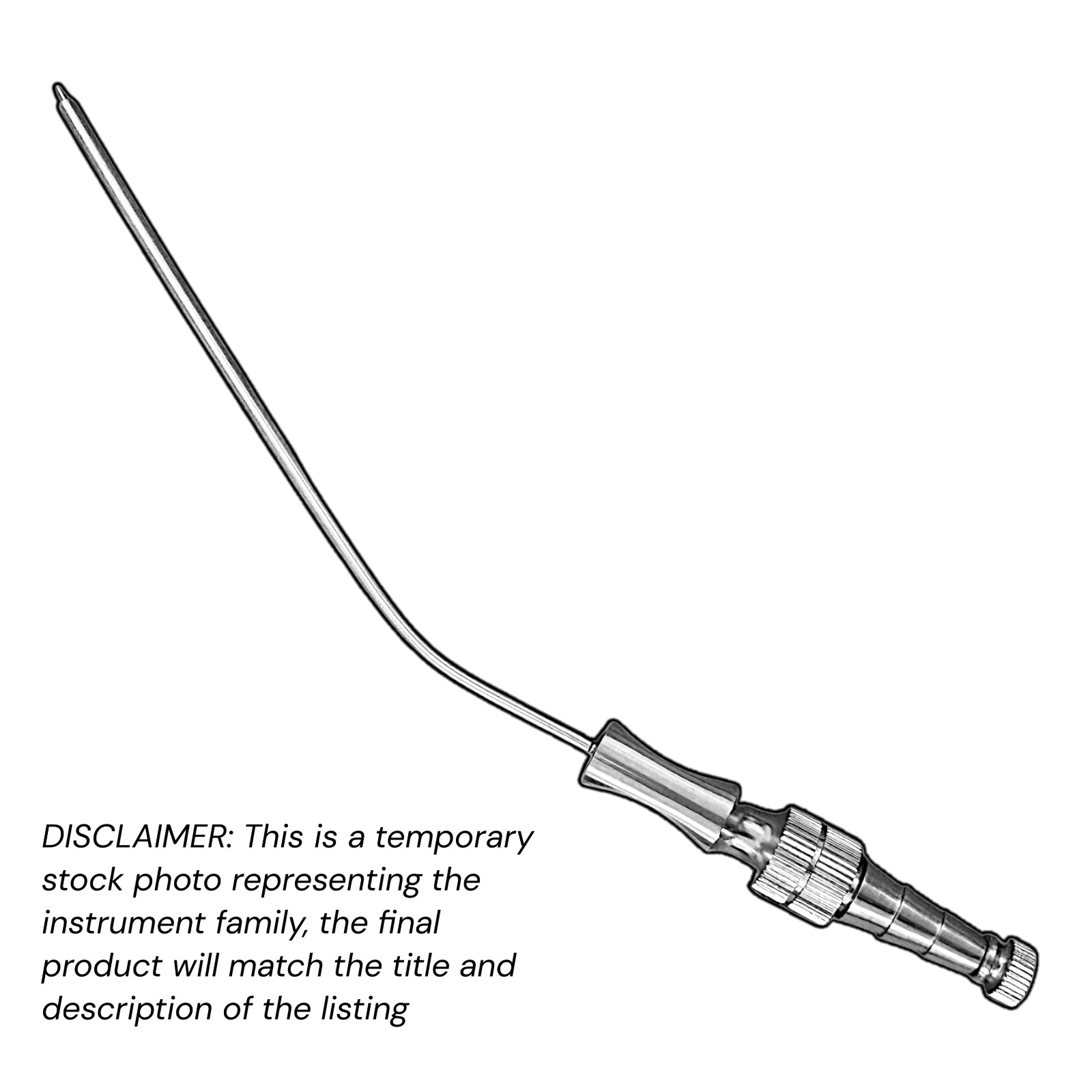 Frazier-Ferguson Suction Tube 7" Total 5" Working Angled 10 Fr. Volaris Economy