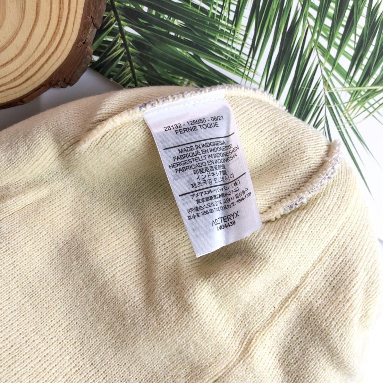 Arc'teryx Grotto Beanie Beige Knit Toque Warm Unisex Outdoor Winter Hat New