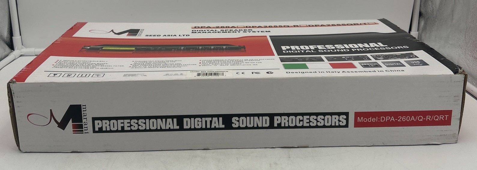MARANI DPA2655QR 2 XLR Inputs - 6 XLR Outputs Computer Controlled Digital