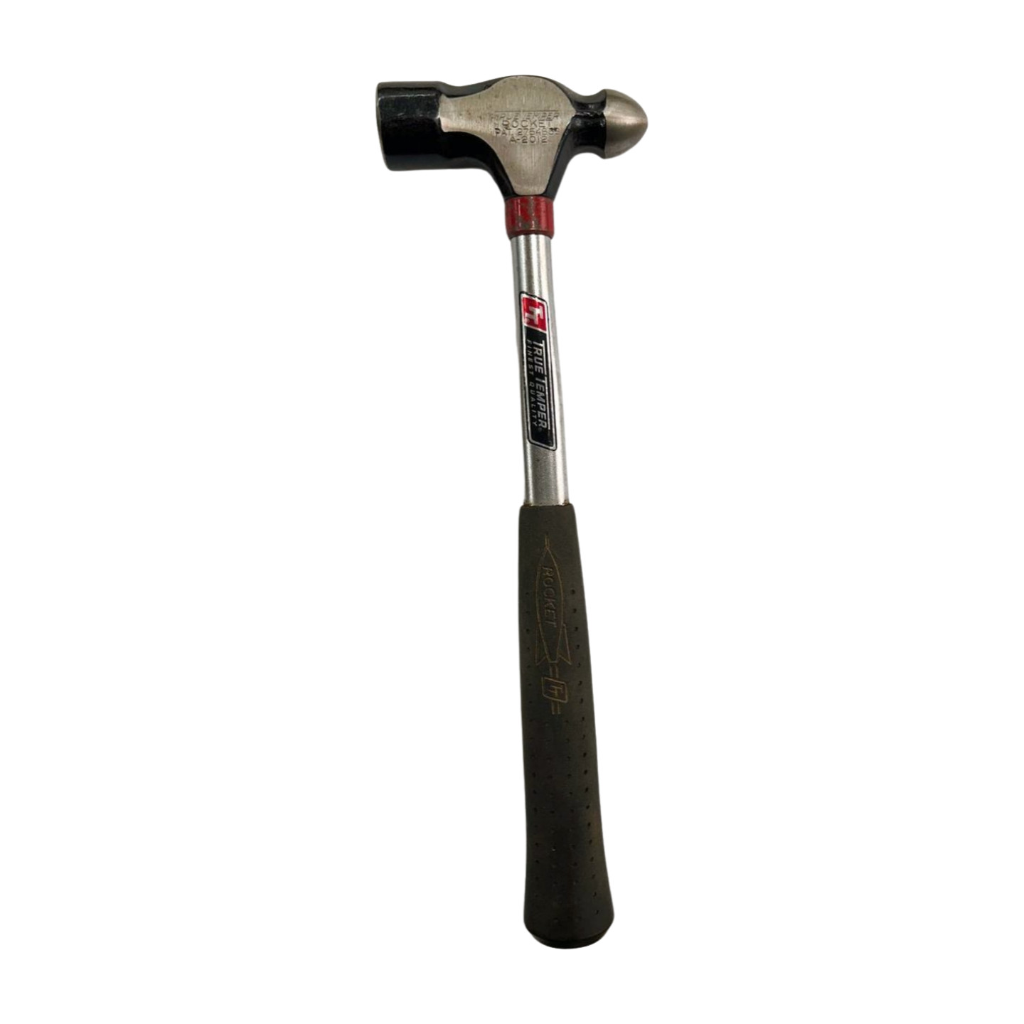 True Temper A2012 Ball Peen Hammer 12 oz NOS USA Made Rocket Grip Steel Handle