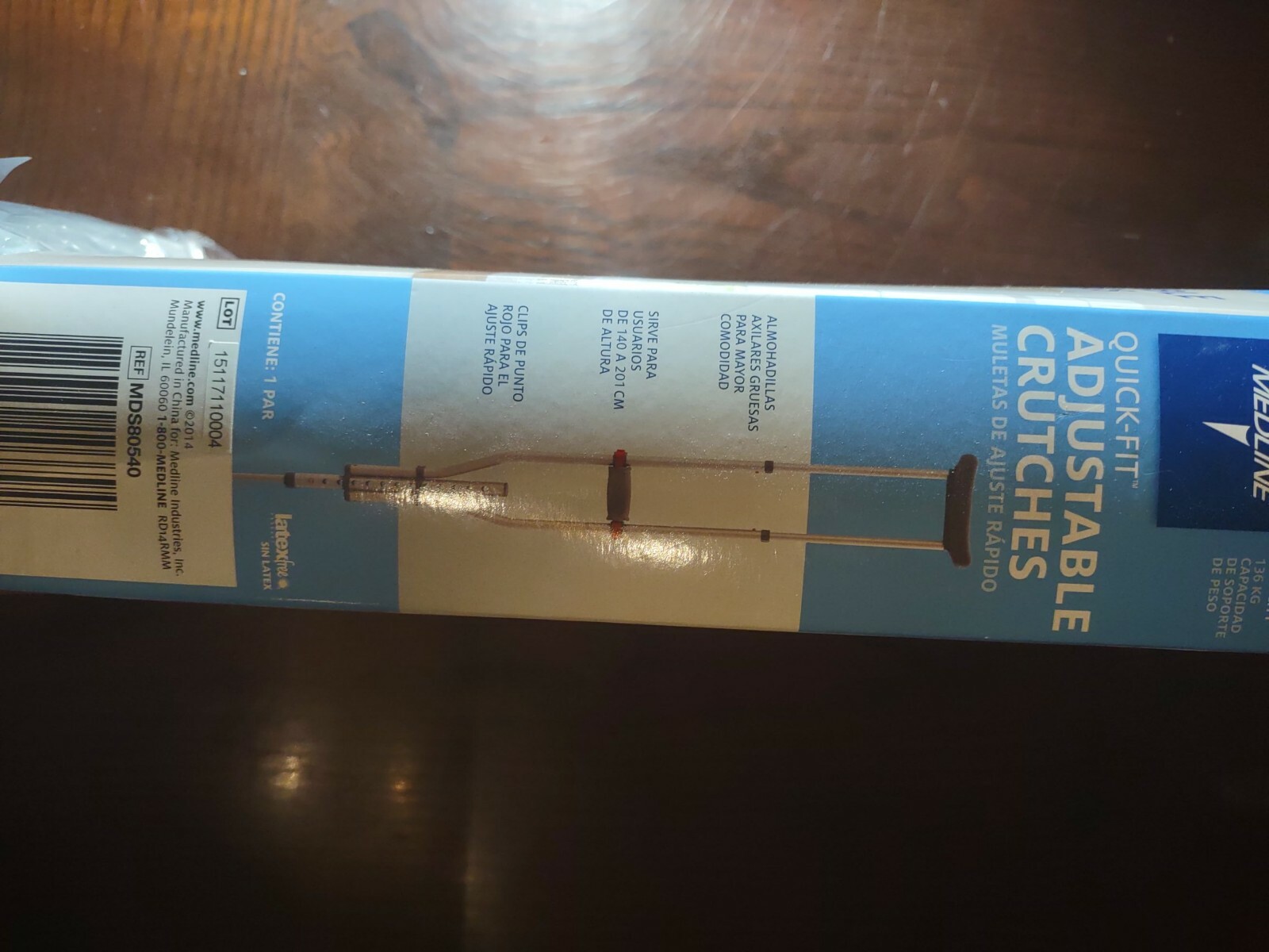 Medline Adjustable Crutches