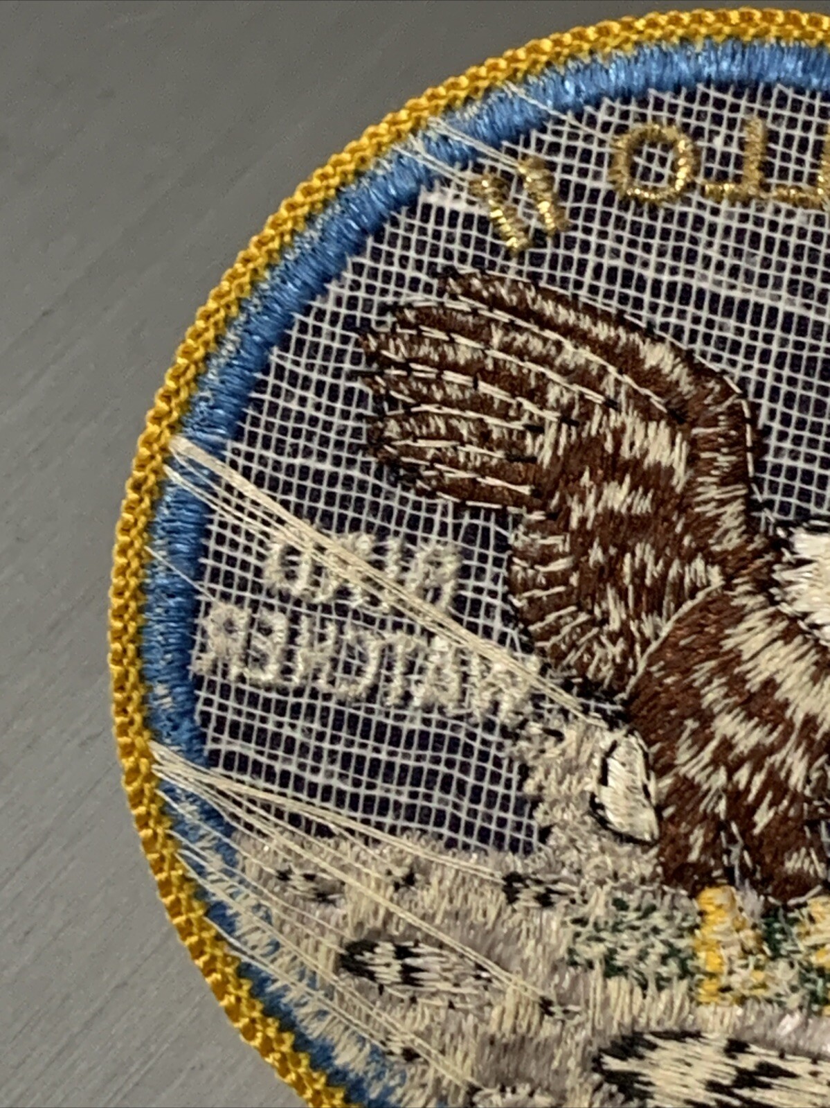 Apollo 11 Bird Watcher Patch Lion Brothers-Original Lion Brothers Patch