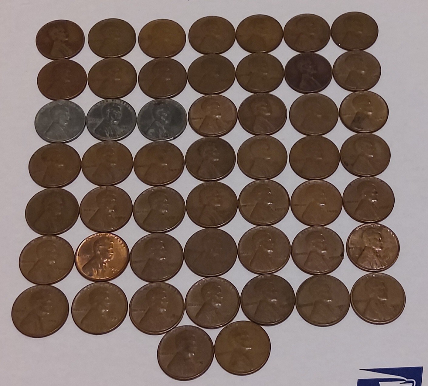 Lincoln Wheat Penny Set 1941 P D S -1958 P D Complete Collection  51 coin roll
