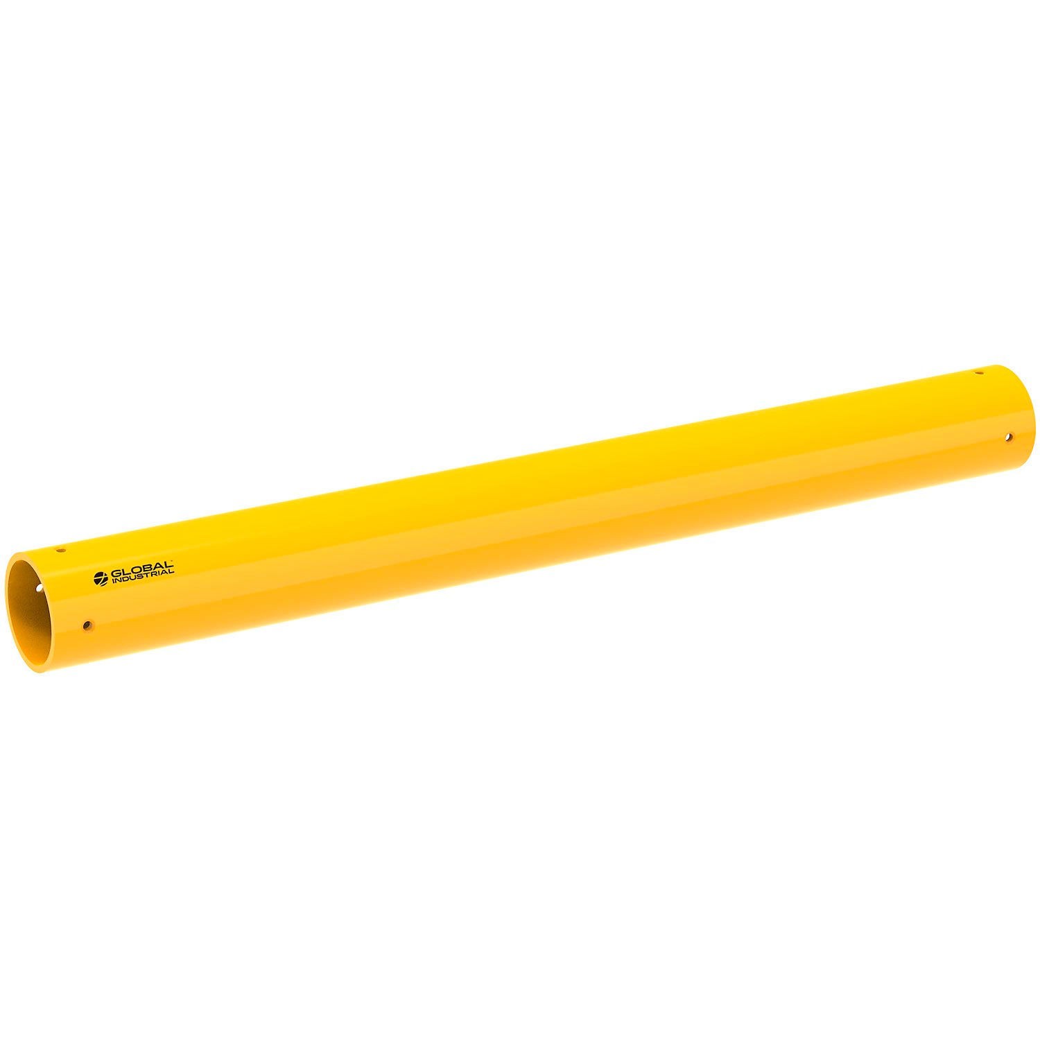 Global Industrial Protective Plastic Guard Rail 5'L x 6" Diameter Yellow