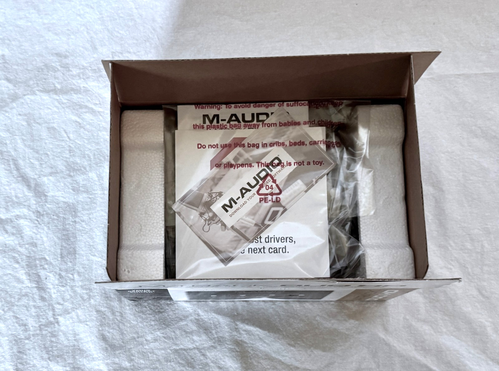 M-Audio M-Track Duo HD USB-C Audio Interface 24-Bit 192kHz 2-Input New Open Box
