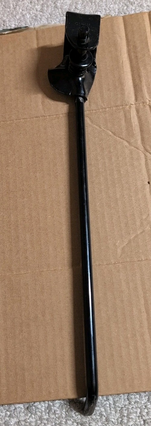 Black Centre-Mount Bicycle Kickstand 26