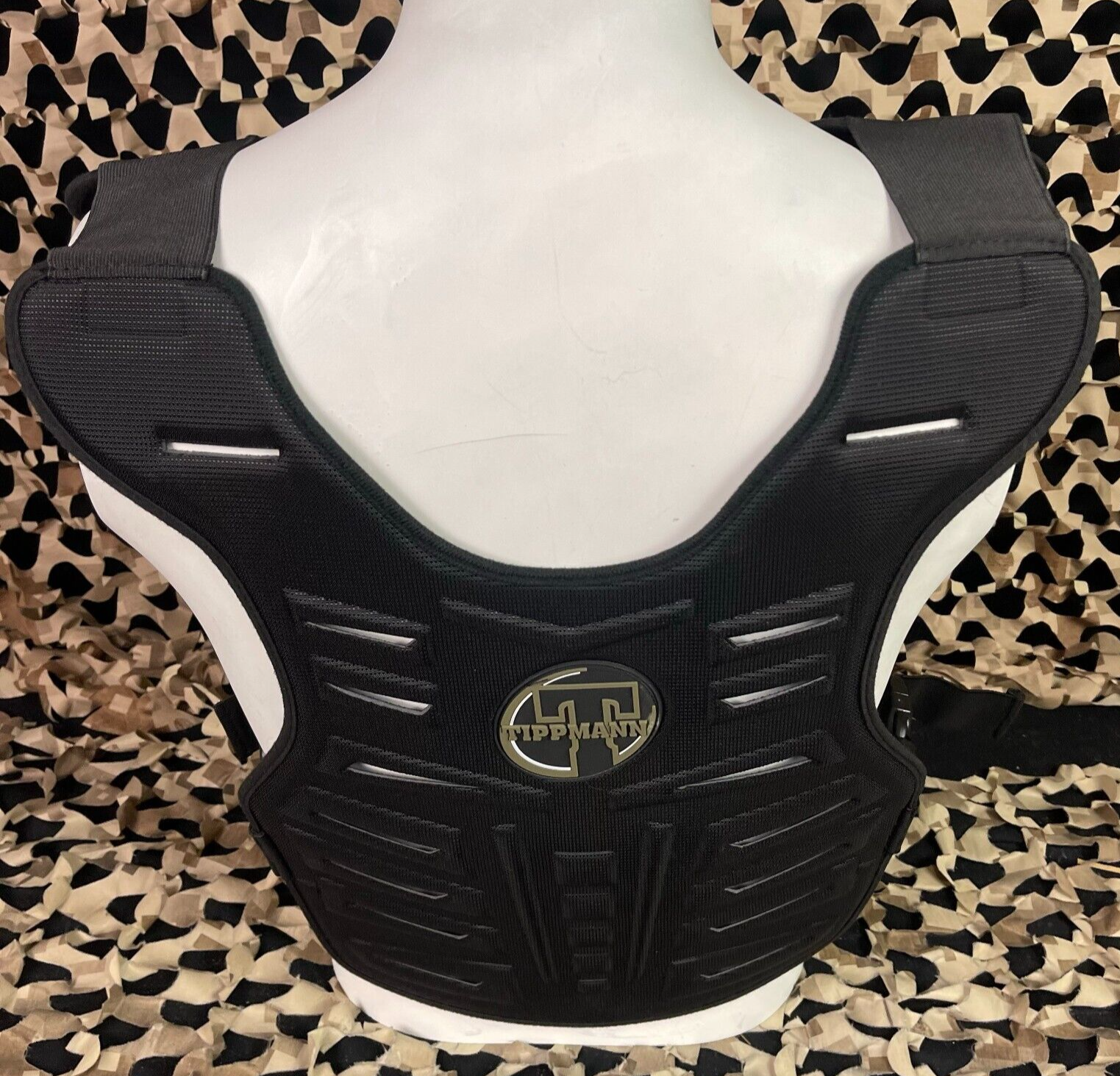 NEW Tippmann Hard Body Armor Chest Protector - Black (36895)