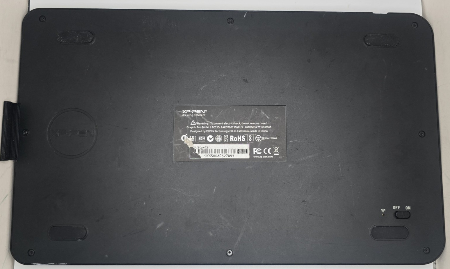 UNTESTED AS IS - Powers Up - XP-Pen Star 05 Wireless Tablet NO PEN