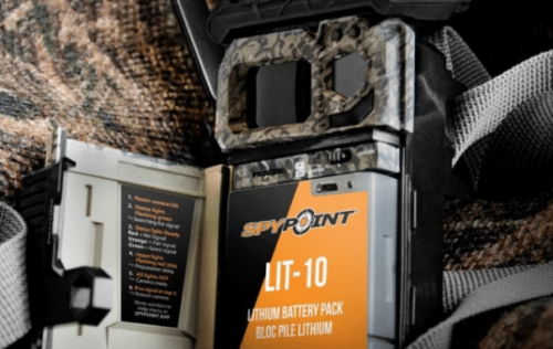 SpyPoint LIT-10 Lithium Rechargeable Battery Pack CELL LINK MICRO Trail Cameras