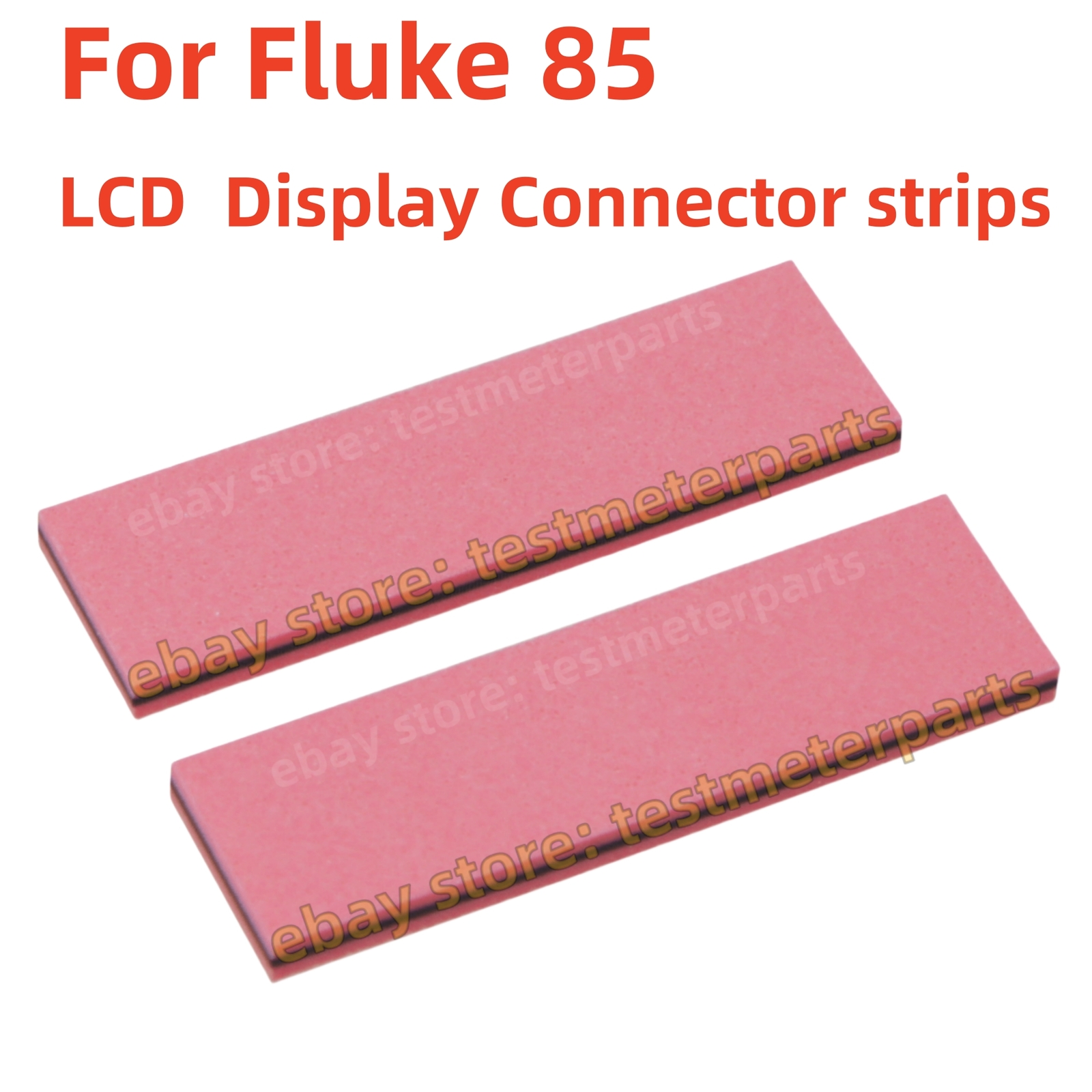 LCD Display Connector Kits For Fluke 85 Digital Multimeter Elastomer Strips Part