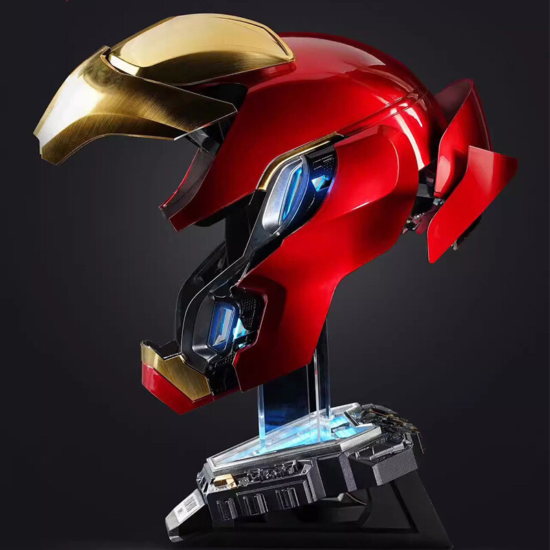 Iron Man MK50 Helmet Electric 1:1 Wearable Voice Control Deformation Prop Helmet