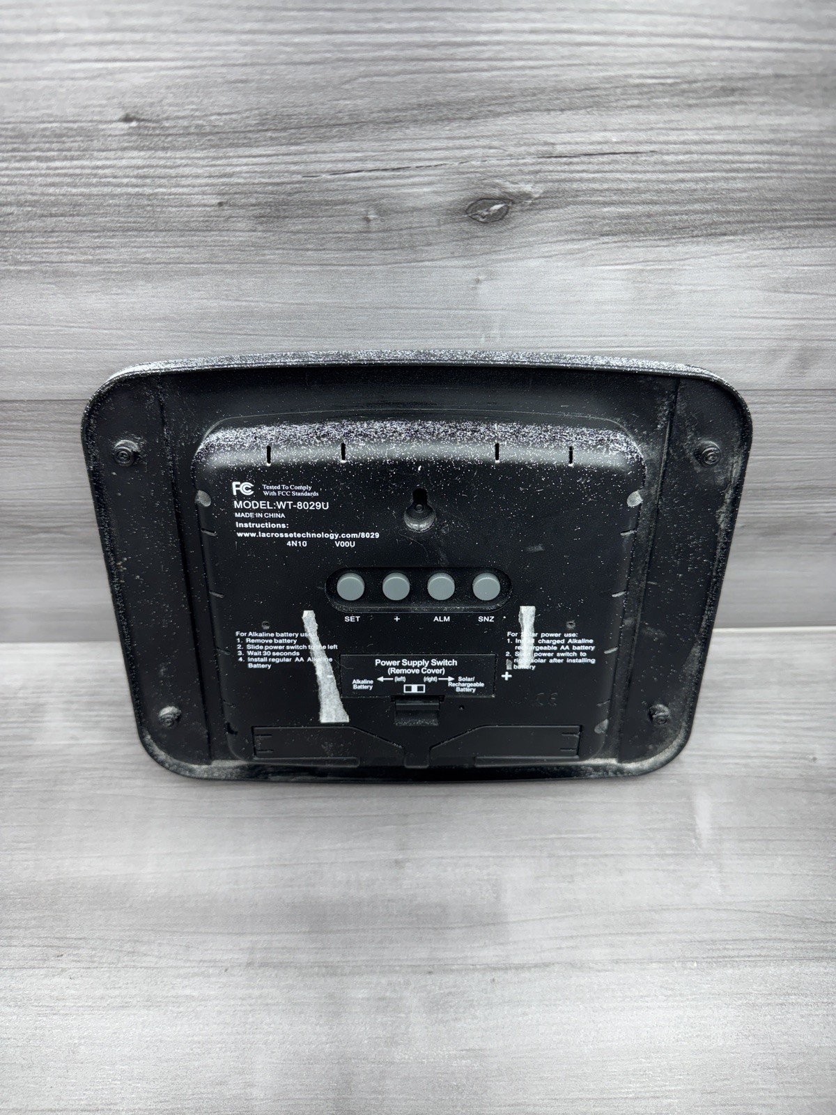 La Crosse Technology Clock WT-8029U