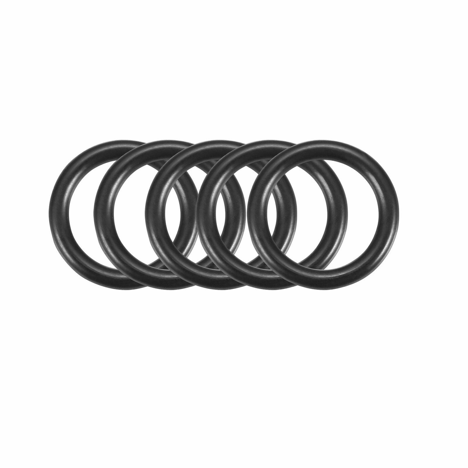 5pcs black nitrile butadiene rubber O-ring 9.5mm inner slide 1.8mm width ✦KD *mp