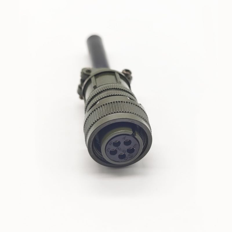 MS3106A14S-5S Industrial Circular Connector, MIL-DTL-5015 Series Threaded...