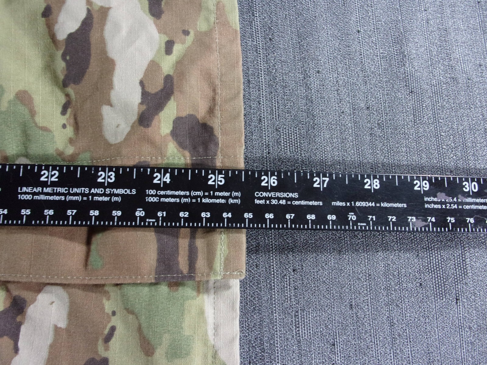 USAF FEMALE ARMY OCP SCORPION CAMO COMBAT JACKET 33S 2024 CURRENT ISSUE