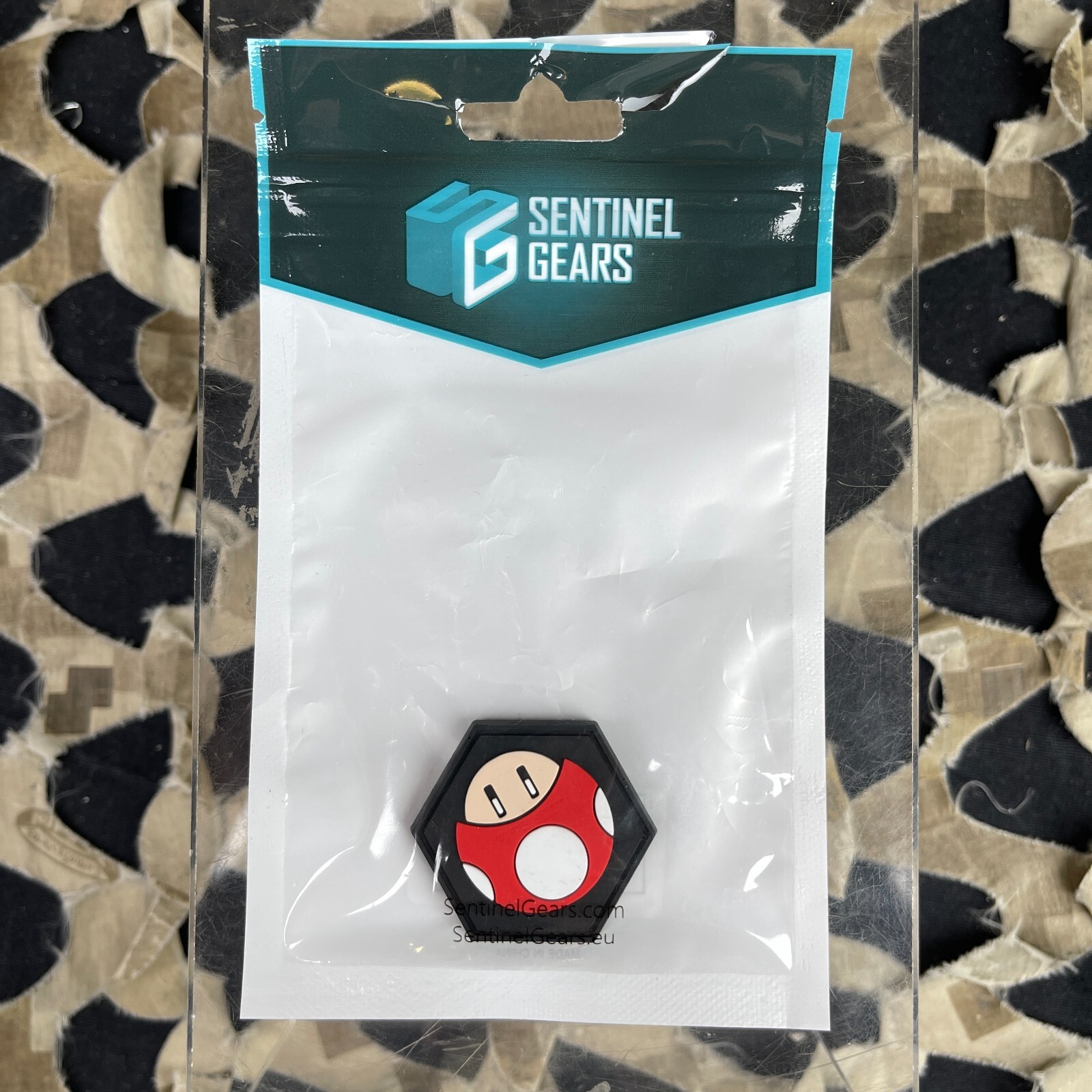 NEW Toad Mushroom PVC Patch (HEX-TOAD)