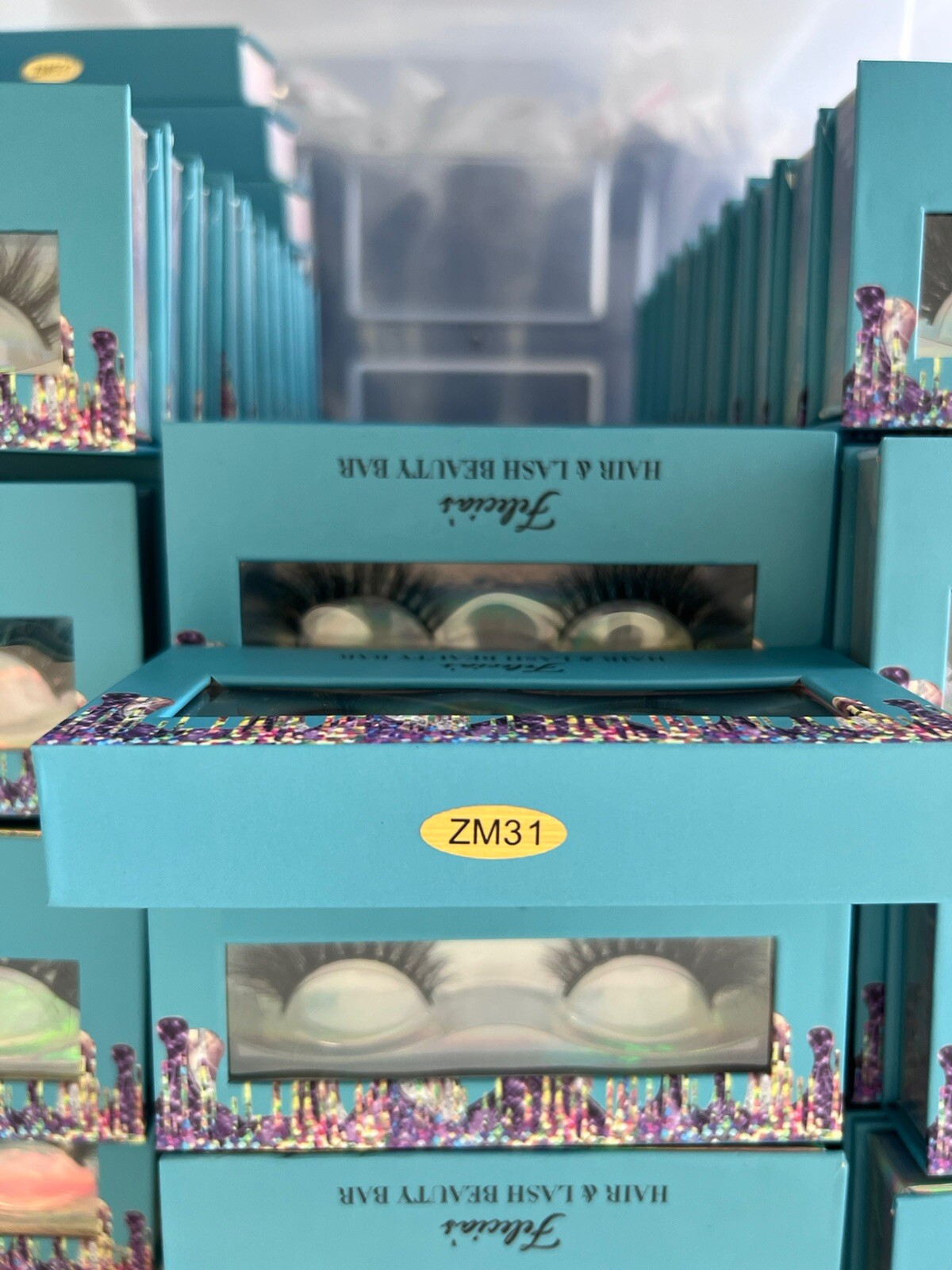 Mink Lashes fluffy false eyelashes, 18mm Dramatic look, Cat eye Apperance