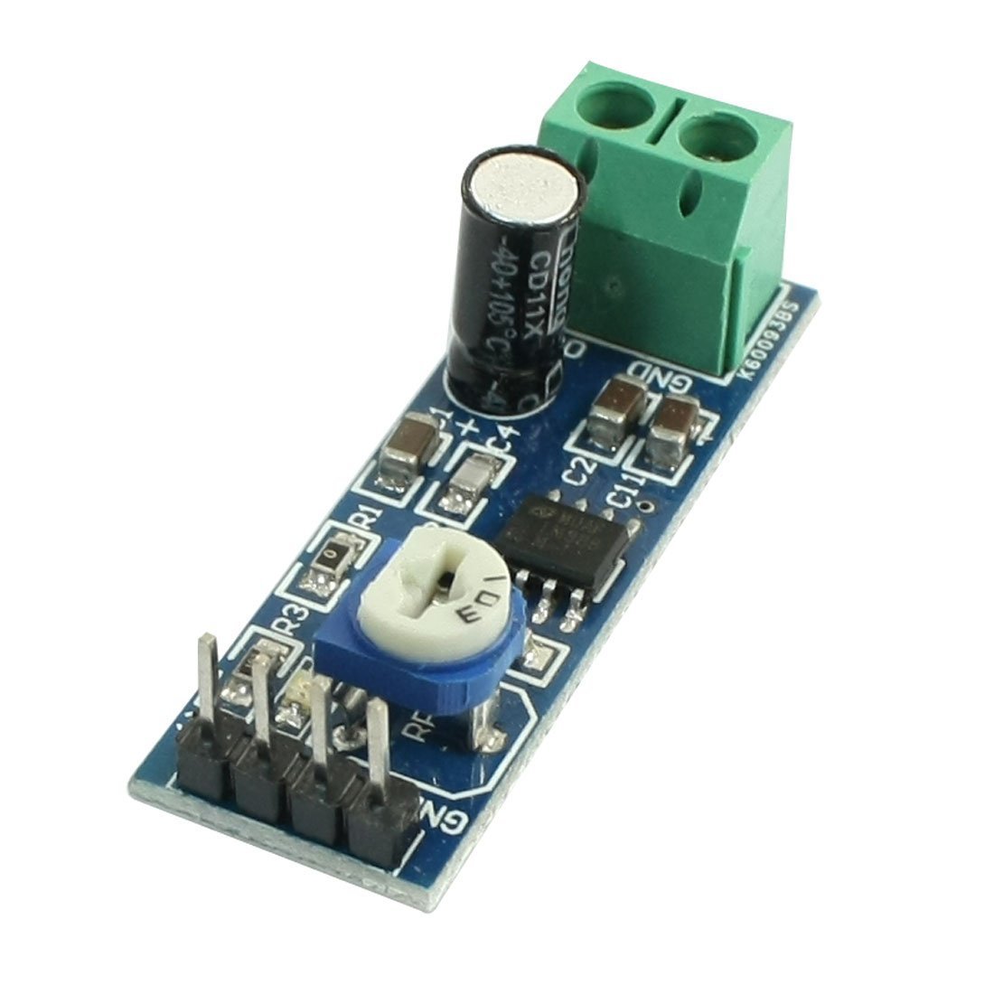 10PCS 200 Times gain 5V-12V LM386 Audio Amplifier Module Adjustable Resistance