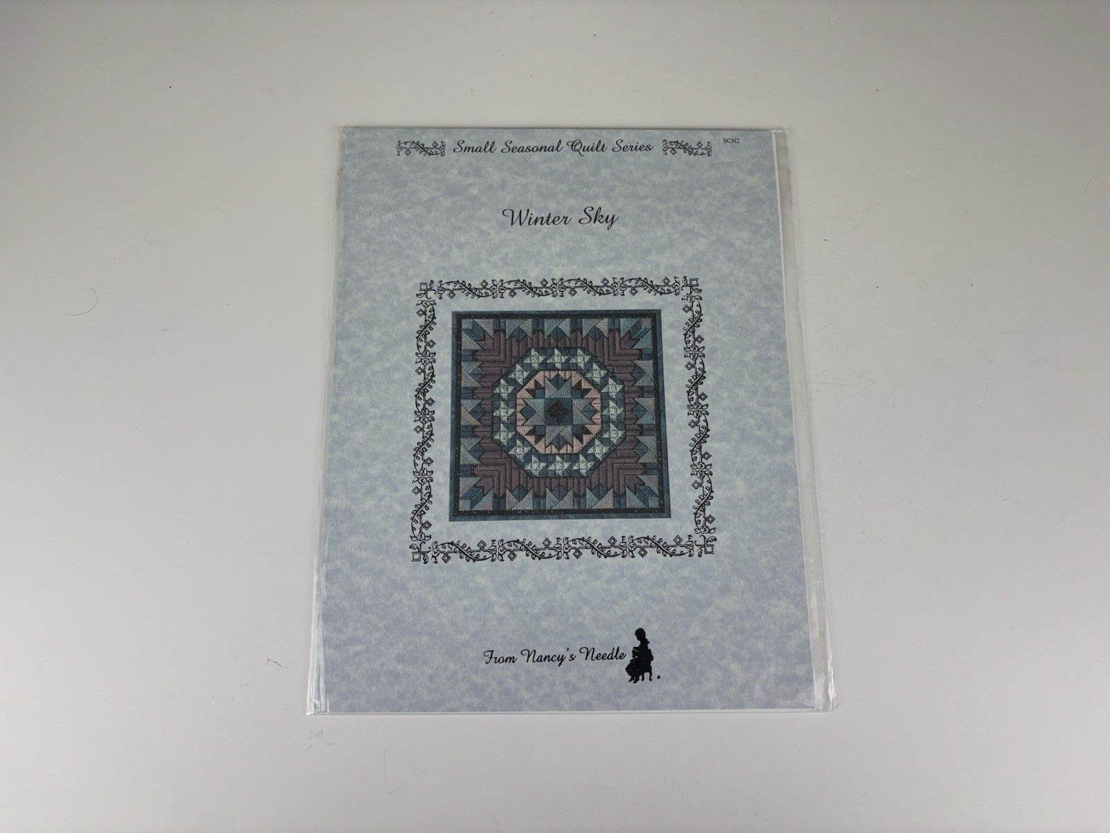 From Nancy’s Needle Quilt Series Winter Sky Needlepoint Pattern 1S