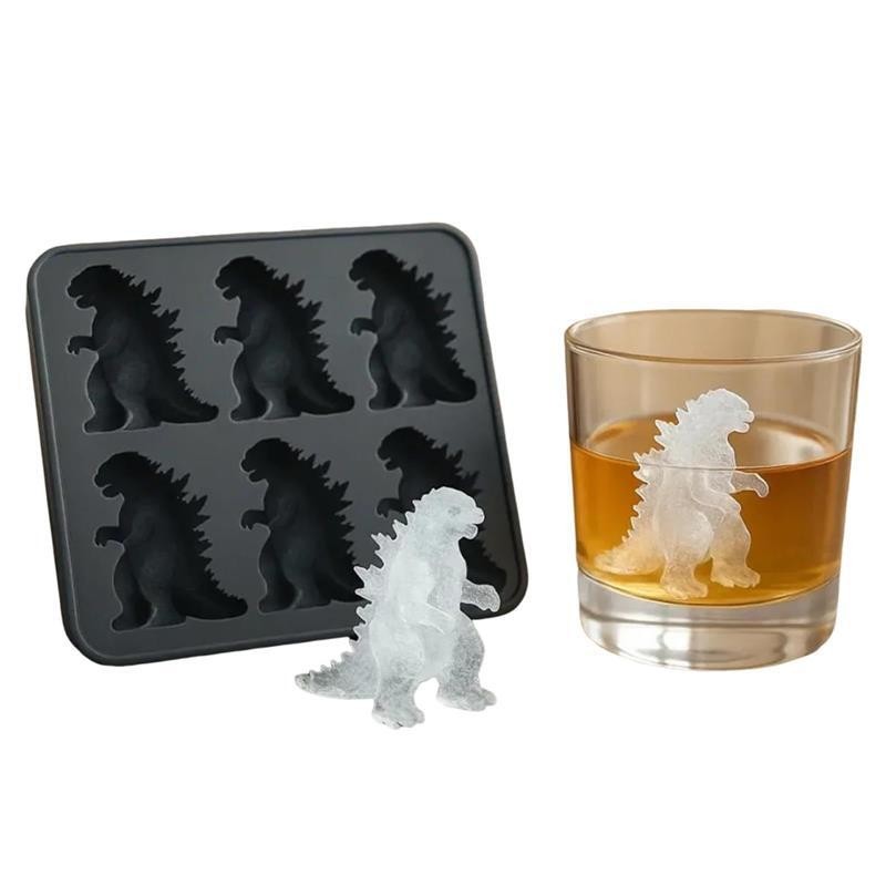 Ice Cube Mold,Dinosaur Ice Cube Mold,Freezer Safe Ice Cube Maker for Summer