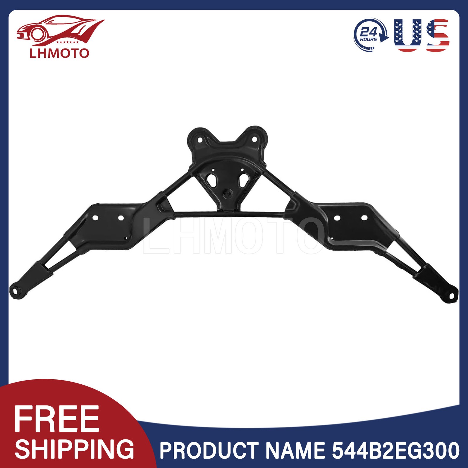 Front Subframe Crossmember Brace Bracket For Infiniti G37 EX35 EX37 Q70 Q40 AWD