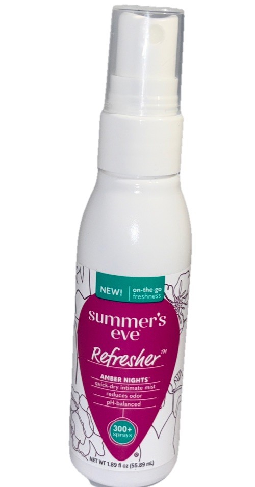 Summer’s Eve Refresher Amber Nights 1.89oz(300+ Sprays)-Reduces Odor-NEW-SHIP24H