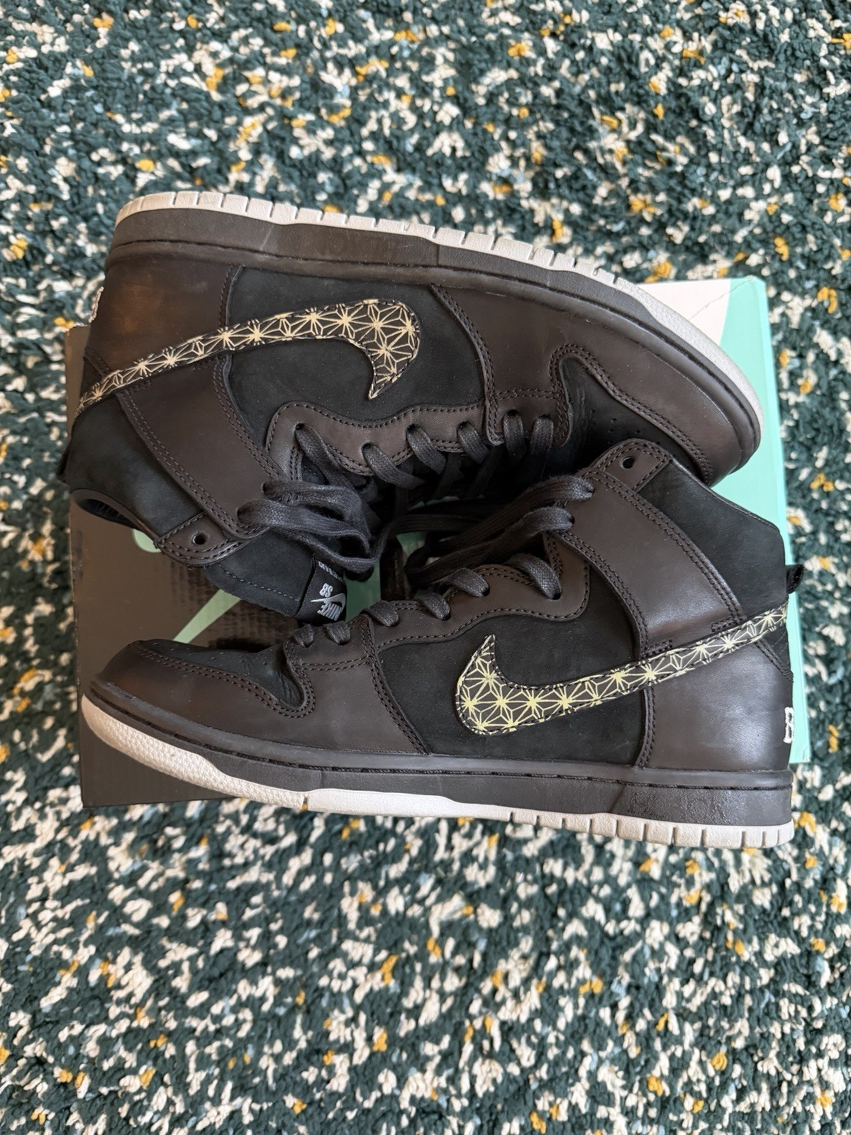 Nike SB Dunk High Pro - AH9613-002 - Black Bar