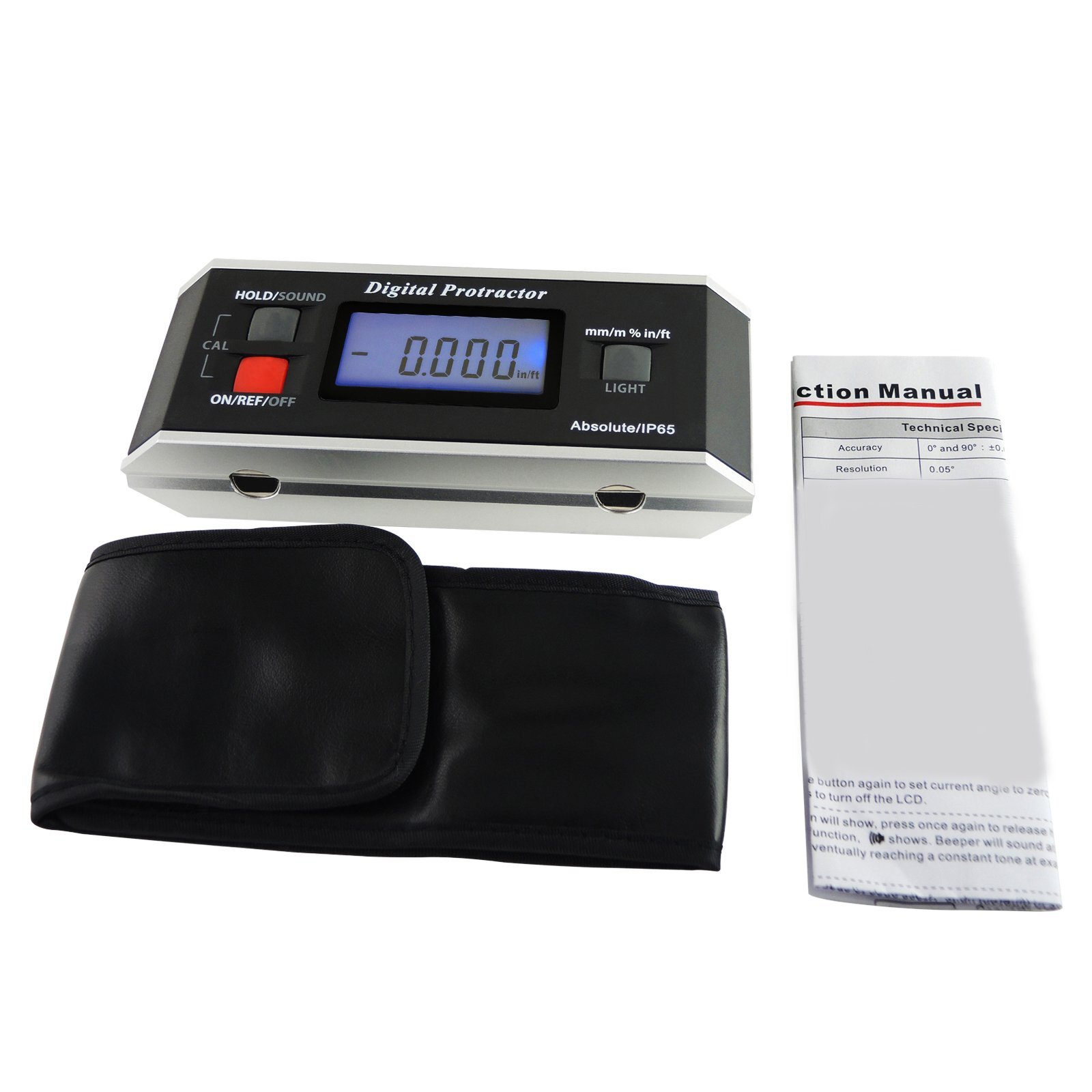 Digital Angle Finder Magnetic Protractor Inclinometer Angle Level Meter Angle Fi