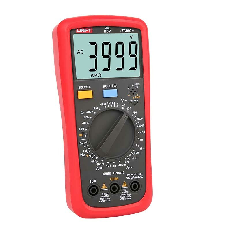 . UT39C+ Digital Multimeter Resistance/Capacitance