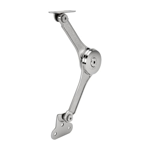 6 Pack Soft Close Lid Hinges, Lid Support Hinge with Hex Wrench Folding Lids