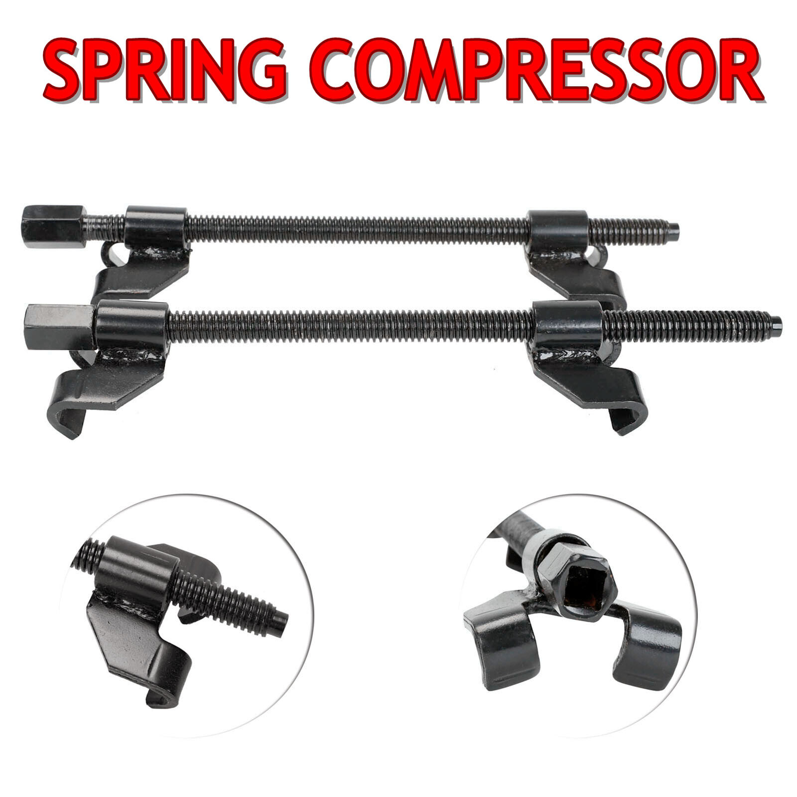 2* 14" Coil Spring Auto Strut Compressor Remover Tool Installer Suspension Set