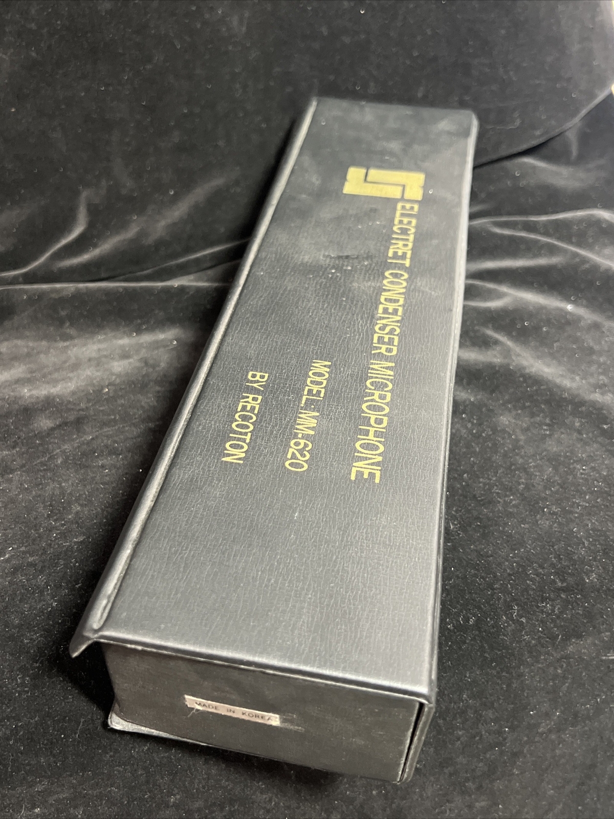 Recoton Model MM-620 Electret Condenser Microphone EMPTY Case Only