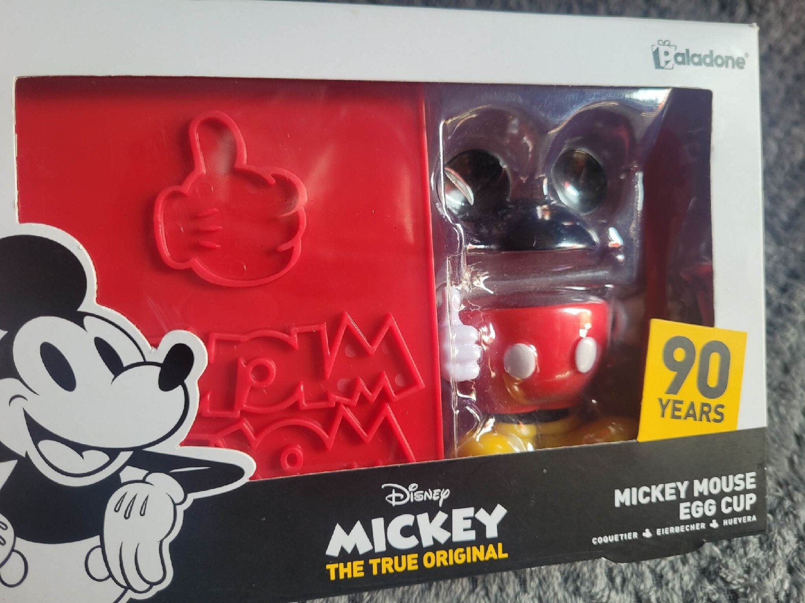 Mickey Mouse Egg Cup And Toast