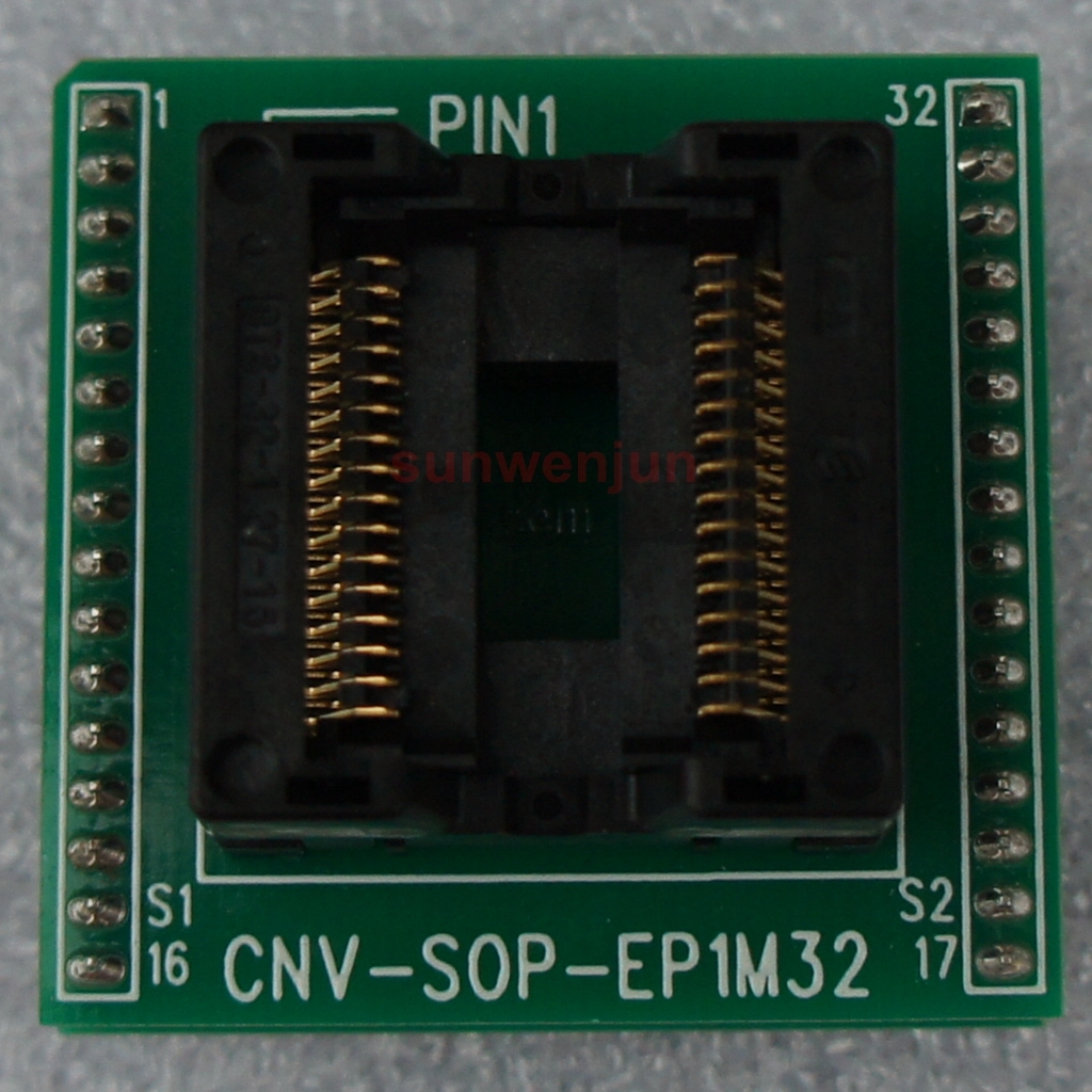 CNV-SOP-DIP32 ENPLAS SOP32/SO32/SOIC32 TO DIP32 IC Socket  Programmer Adapter