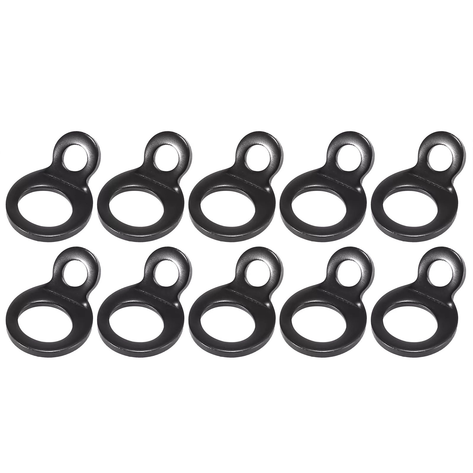 10Pcs Tie Down Anchors Hooks Dirt Bike Tie Down Strap Rings For Motorcycle