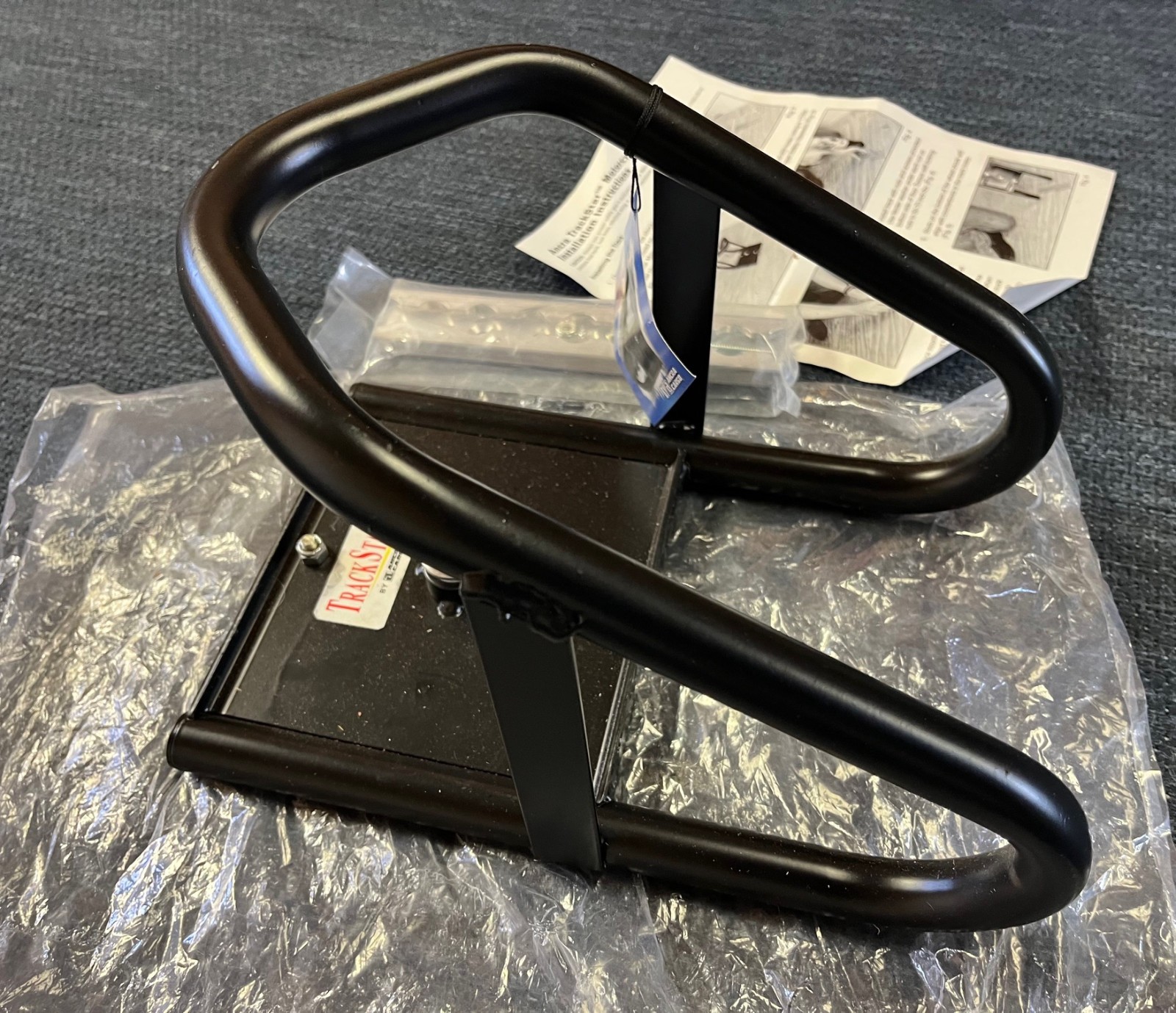 NOS Ancra Track Star Wheel Chock, Floor Mount w/Track, Removable Part# 49603-10