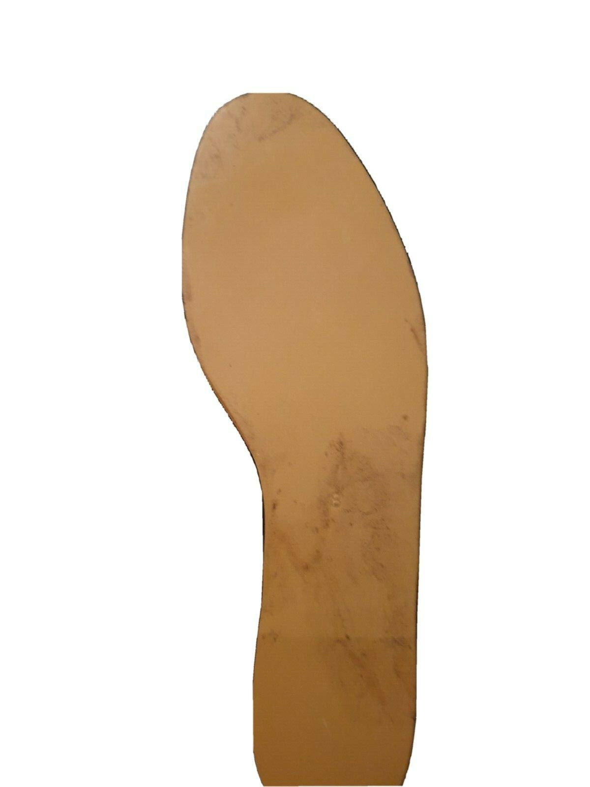 Shoe Repairs Women Beige Rubber Full Soles Cobblers Care DIY UK Size 8 H3