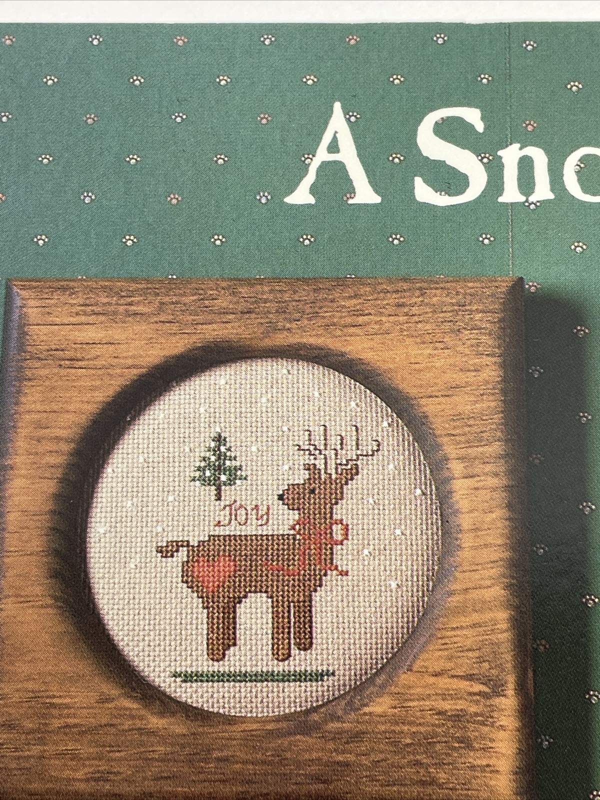 Needle's Course A Snowy Garden Cross Stitch Pattern