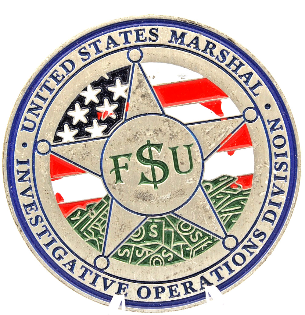 United States Marshal Investigative Operations Division Challenge Coin 2"