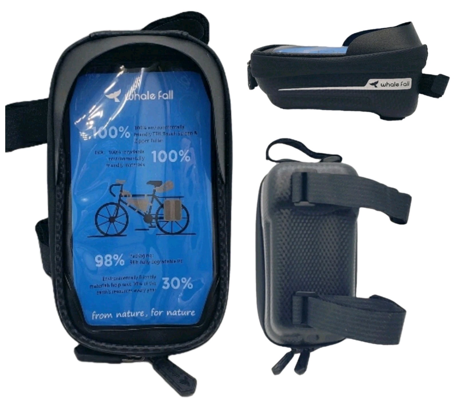 Whale Fall Hard Casing Phone Storage For On Bike - Waterproof & Will Not Deform