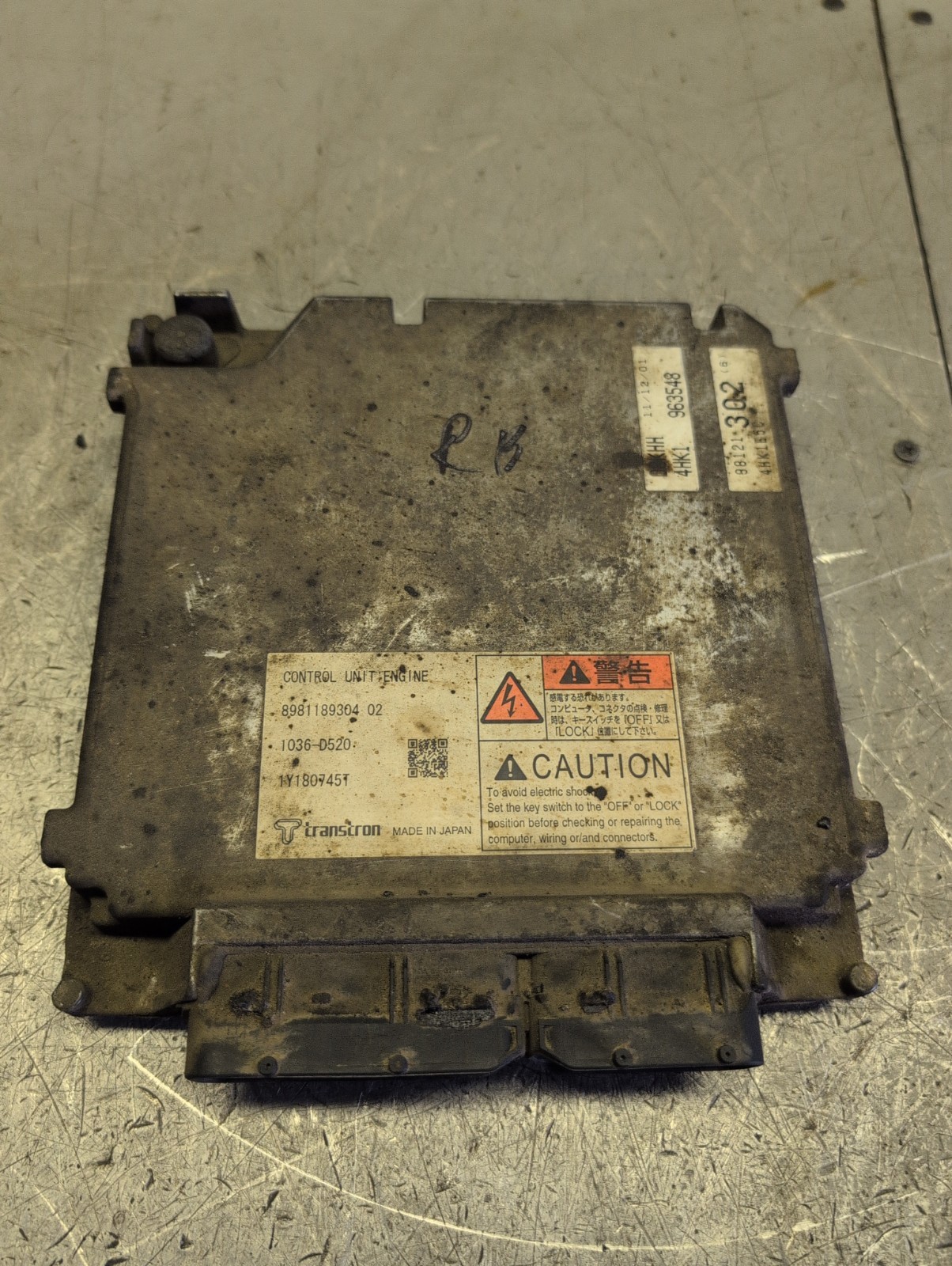 Isuzu Truck Engine ECU