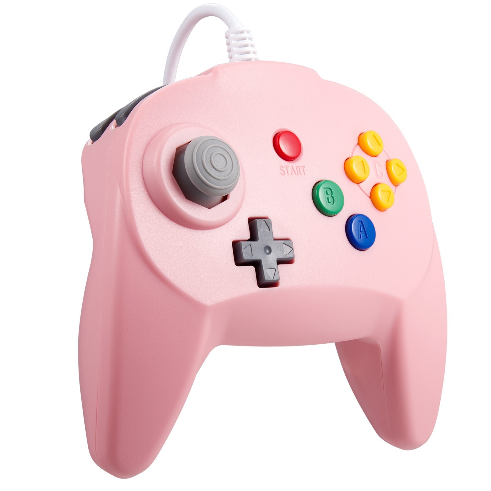 Mini N64 Wired Game Remote GamePad Controller For N64 System Console Video Games