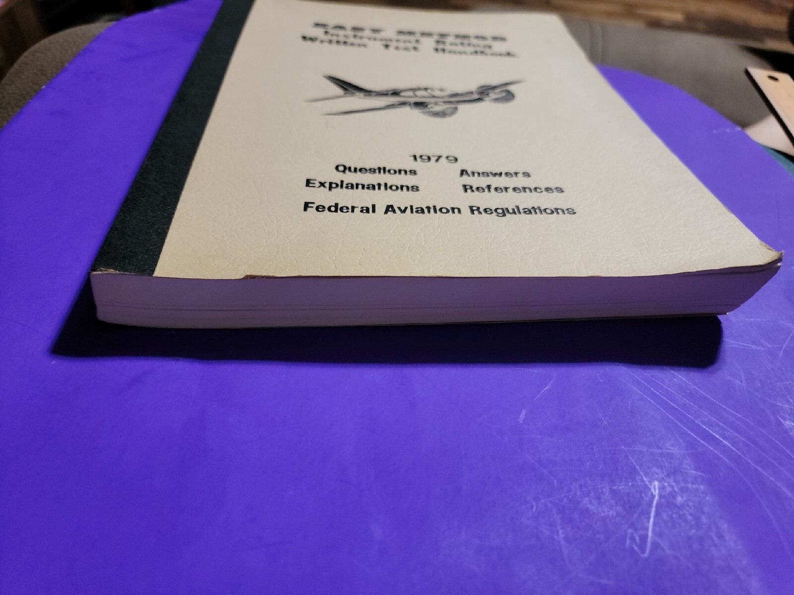 Easy Method Instrument Rating Written Test handbook 1979 VG+++