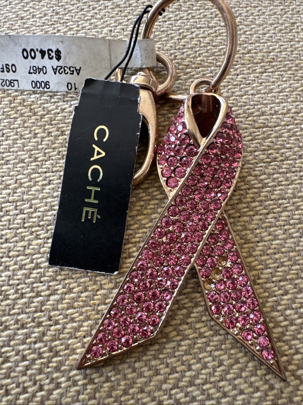 Vintage Keychain Cache Exclusive Breast Cancer Awareness Not Available